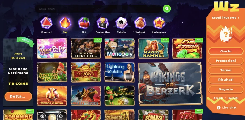 wazamba casino